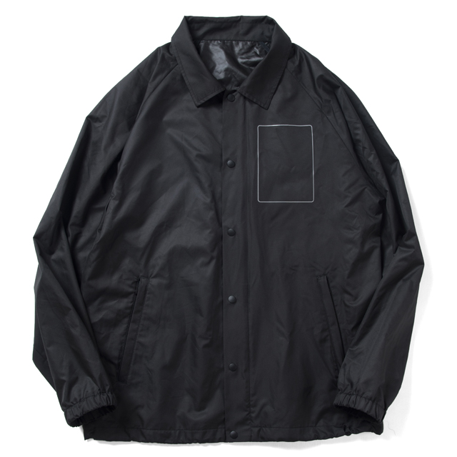 Black Parade Nylon Coach Jacket