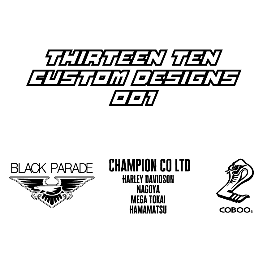 Thirteen Ten Custom Designs 始動！