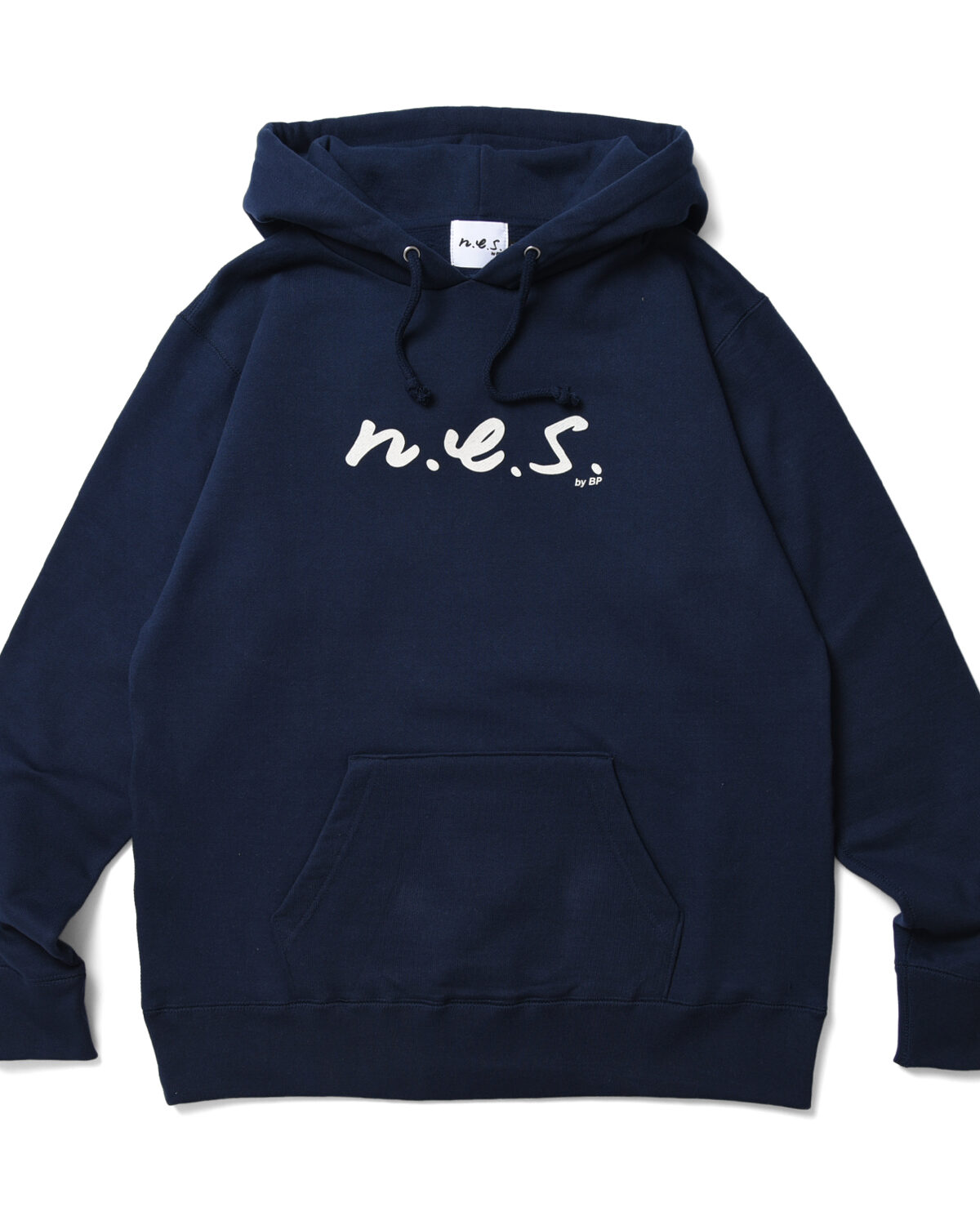 N.E.S OG Logo Hoodie Navy