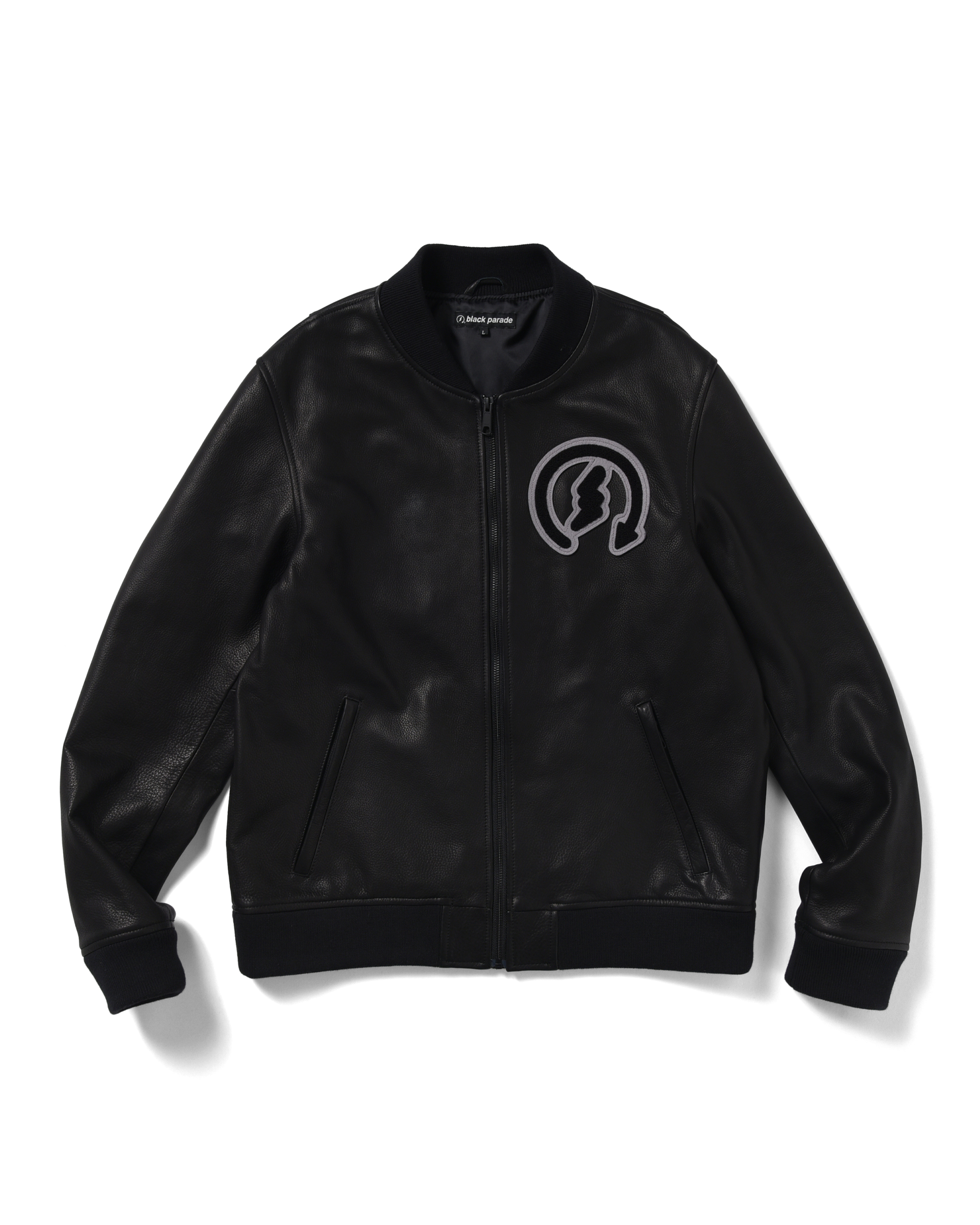 Leather Varsity Jacket
