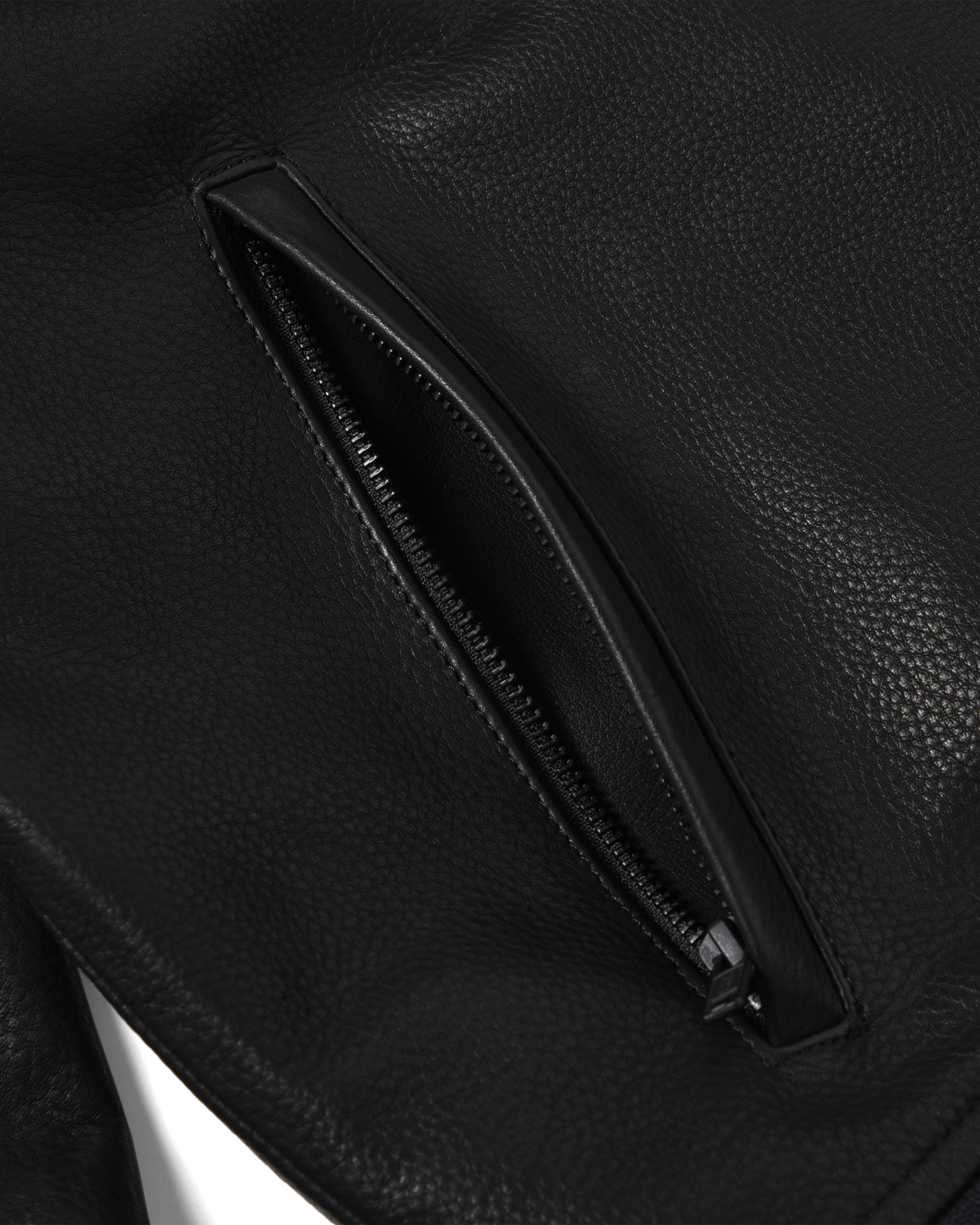 Leather Varsity Jacket - 画像 (6)