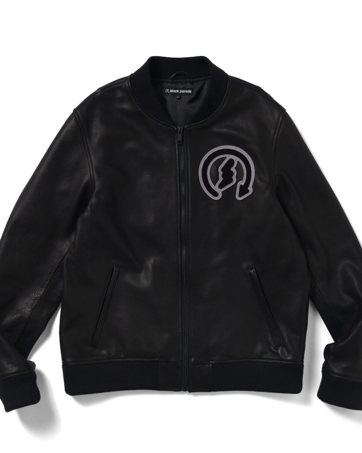 Leather Varsity Jacket
