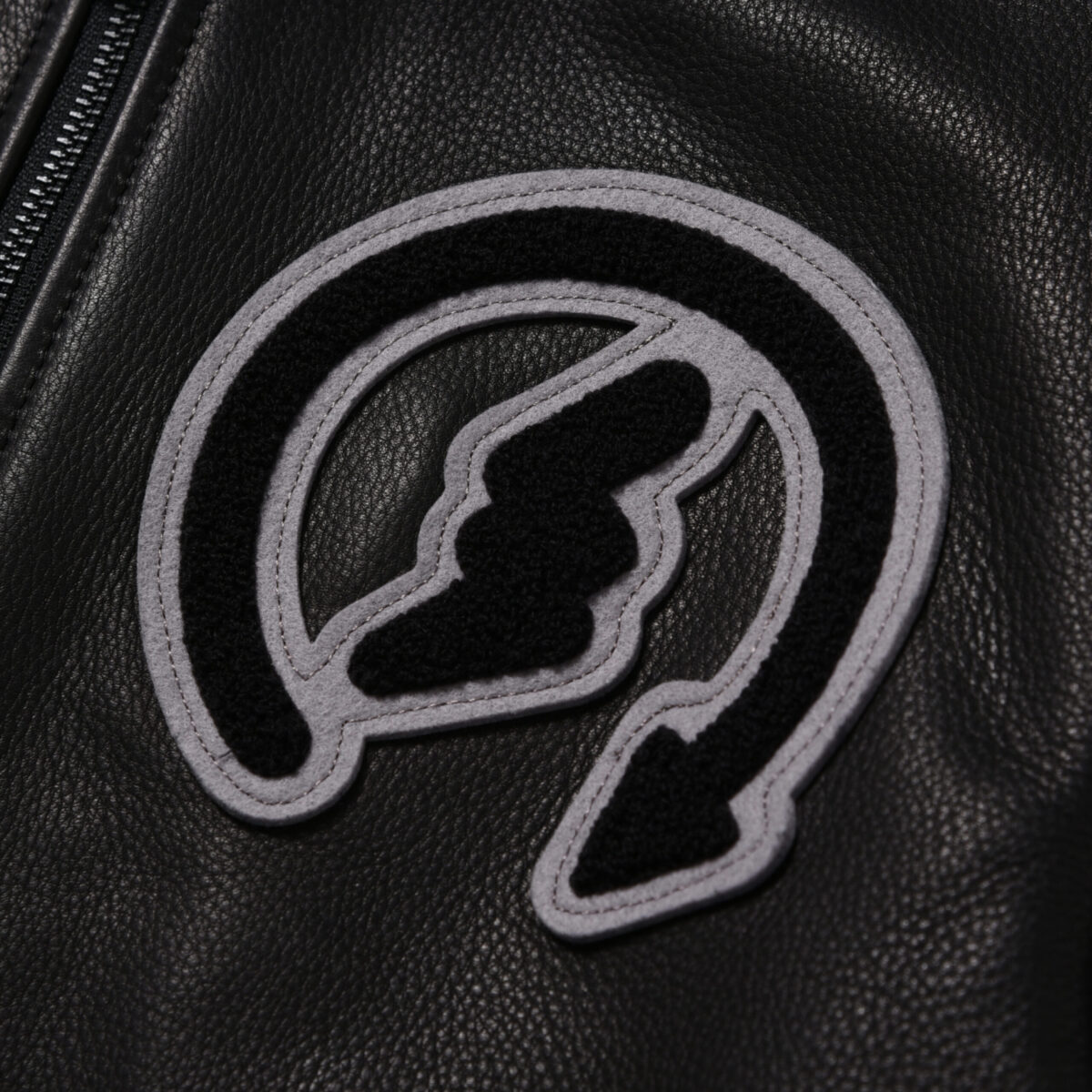 Leather Varsity Jacket - 画像 (5)