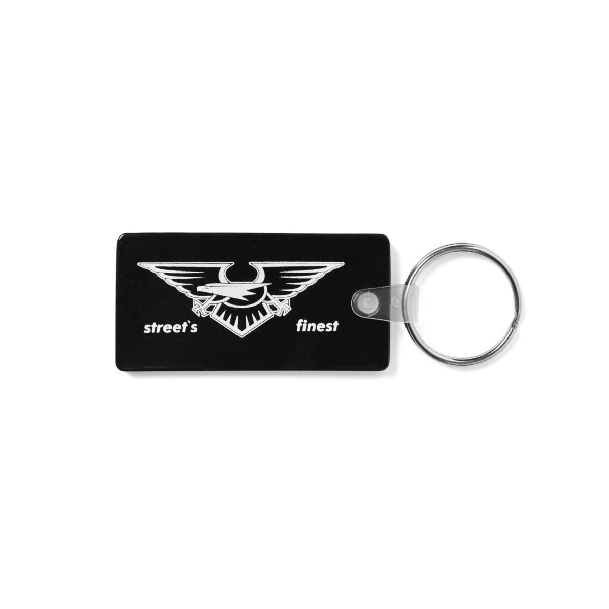 Souvenir Key Chain Square Black