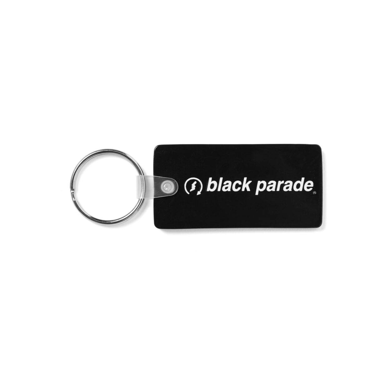 Souvenir Key Chain Square Black - 画像 (2)