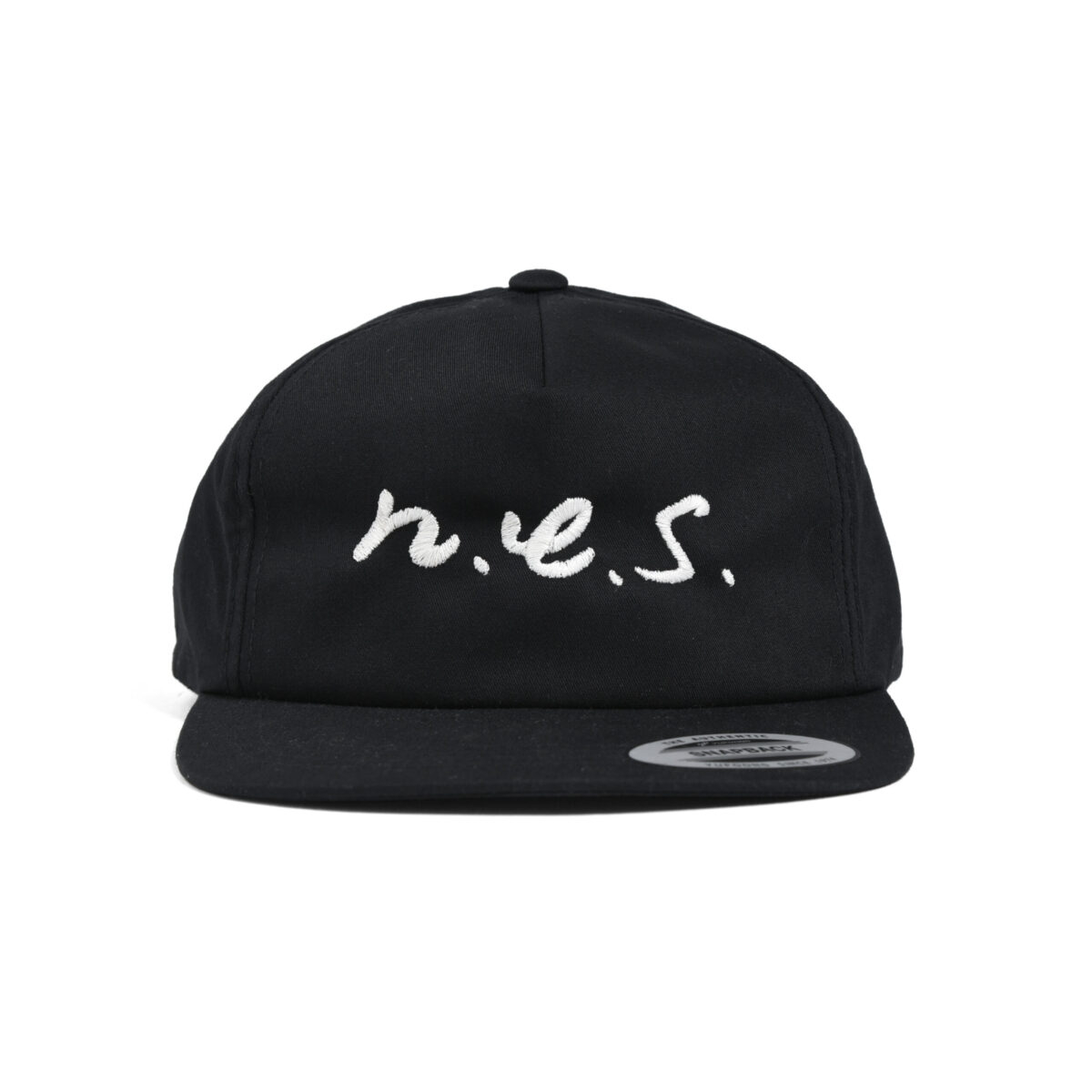 N.E.S Snap Back Black