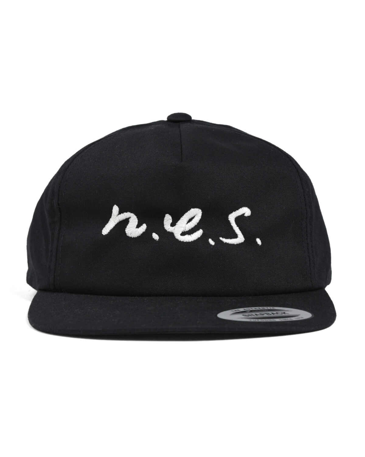 N.E.S Snap Back Black