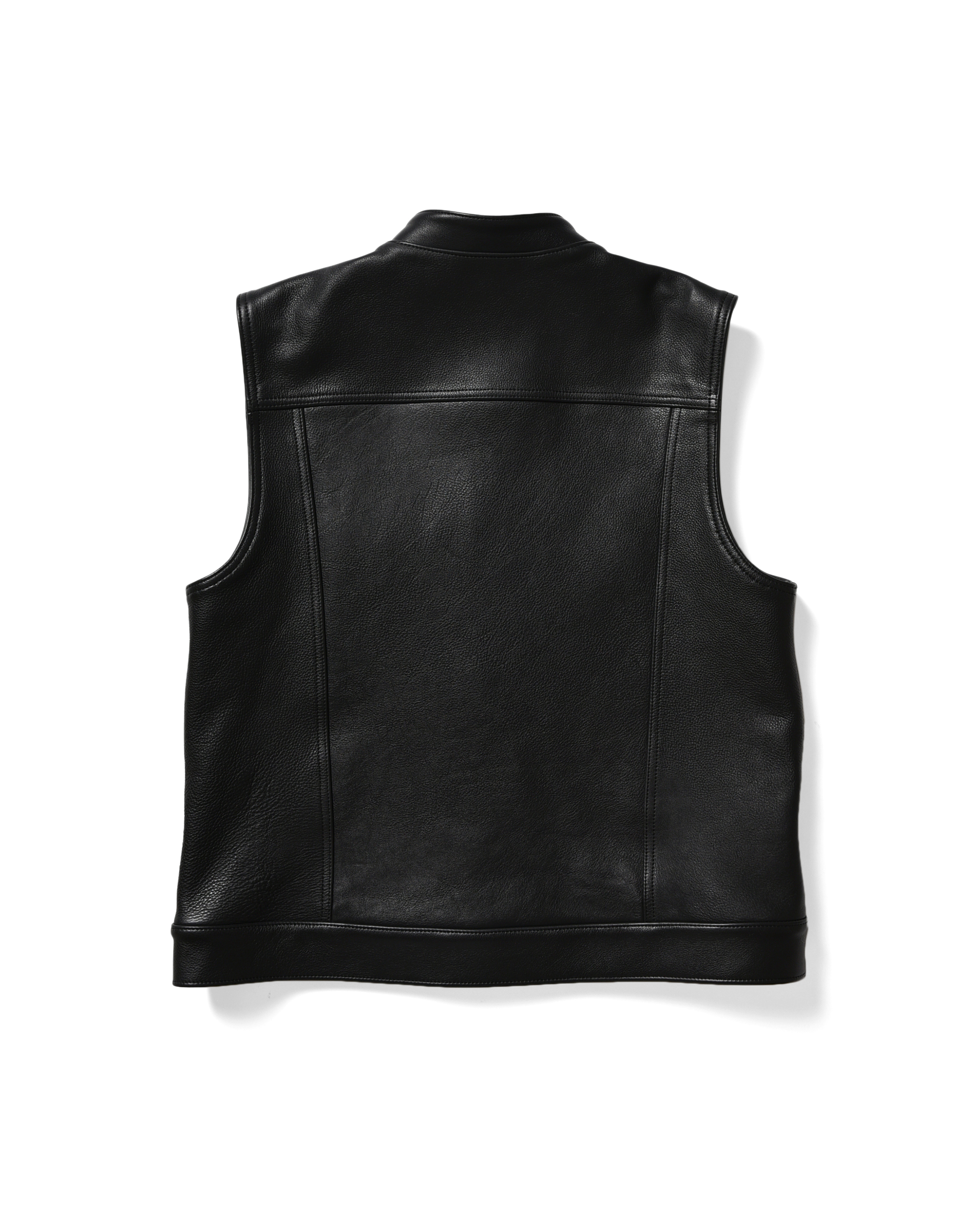 Shorty Leather Vest - 画像 (2)