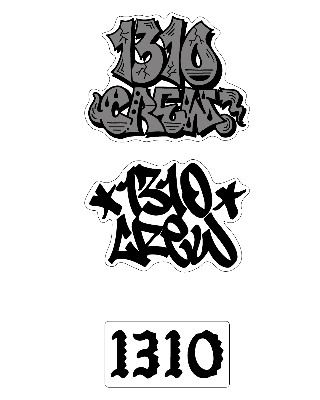 CREW LIMITED STICKER PACK