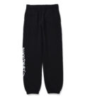 受注商品 SOUVENIR LINE SWEAT PANTS BLACK